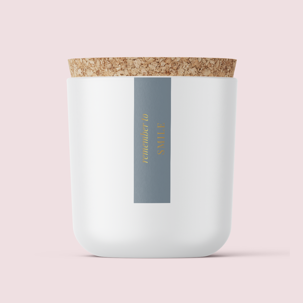 Minimalist Collection Just Because Range - REMEMBER TO SMILE - SLIM label - Foil