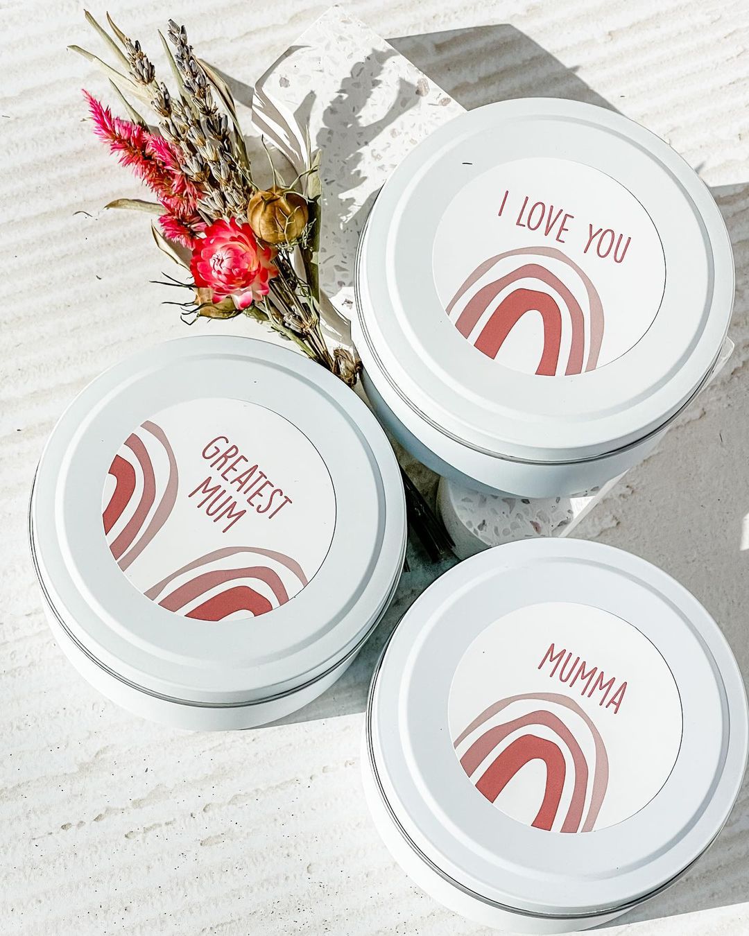 Greatest Mum Round Vinyl Label Pack