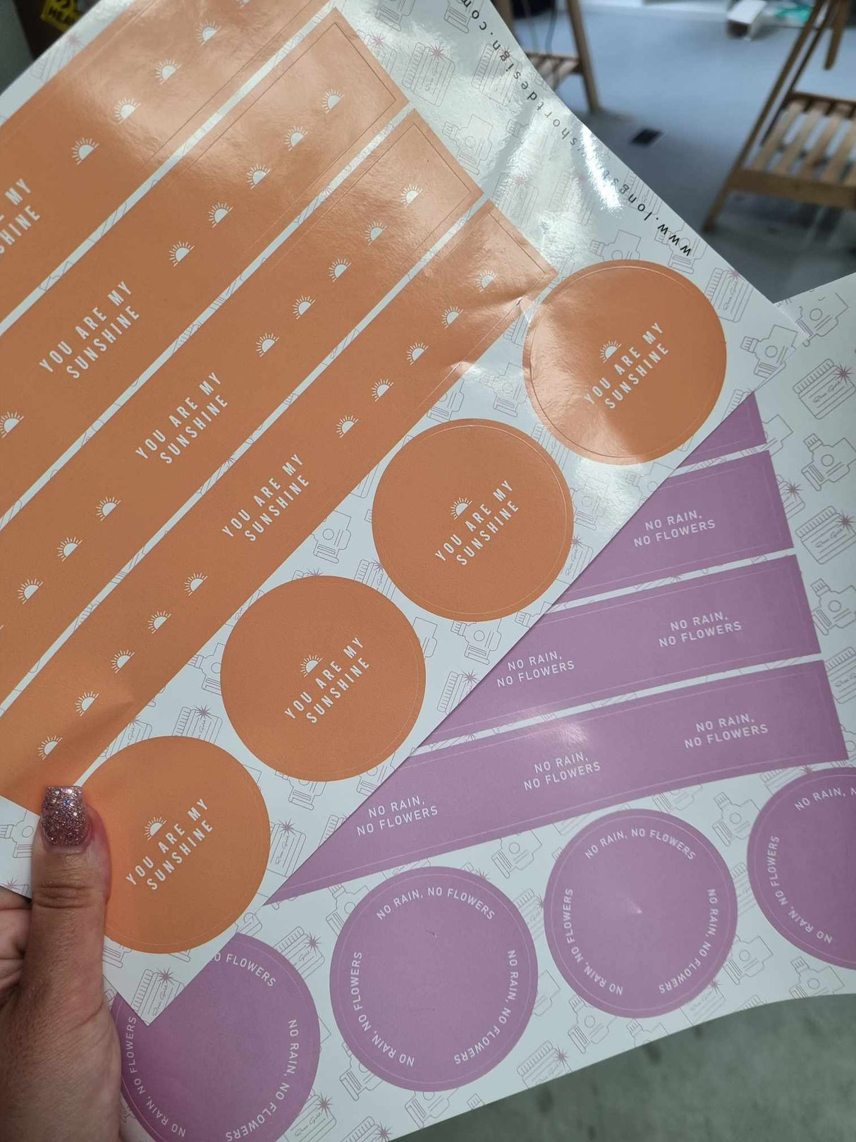 Minimalist Collection JUST BECAUSE range - YOU ARE MY SUNSHINE - Travel Tin Wrap - Matte/Gloss