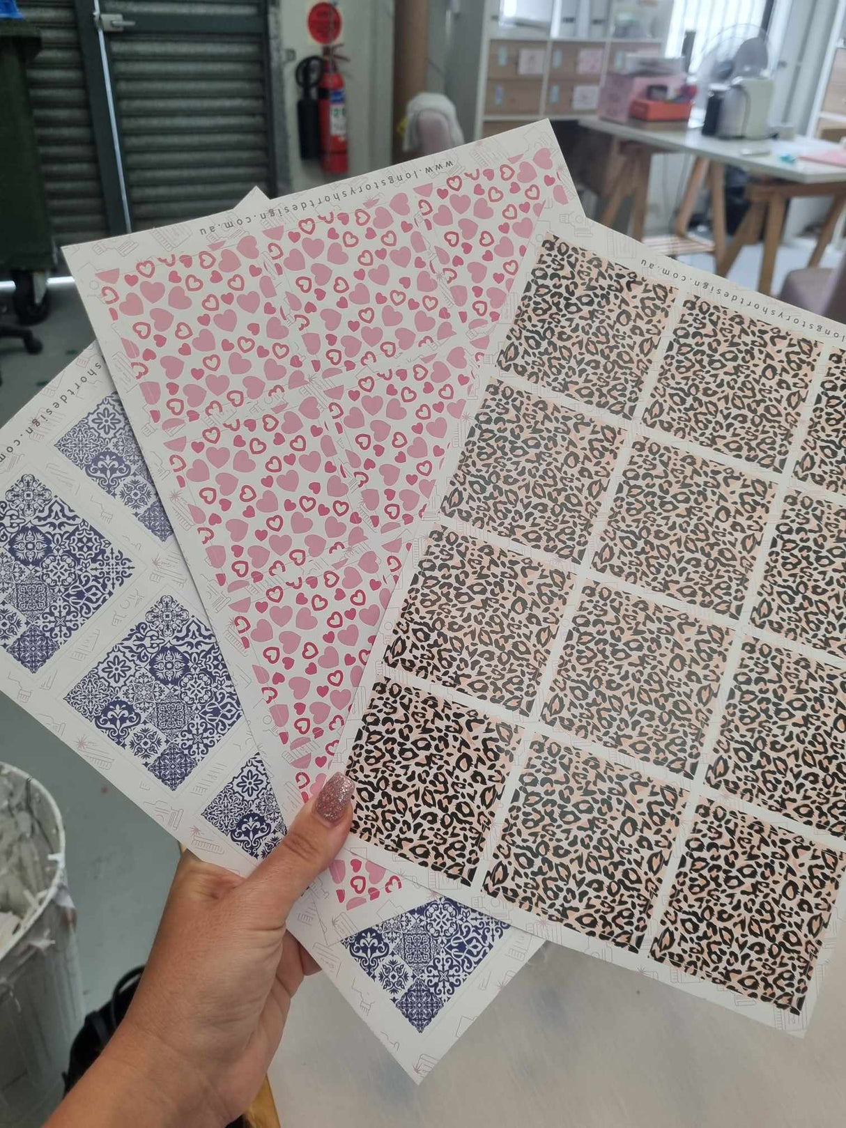 Retro Collection - Love Language Valentines - Design Three - Square