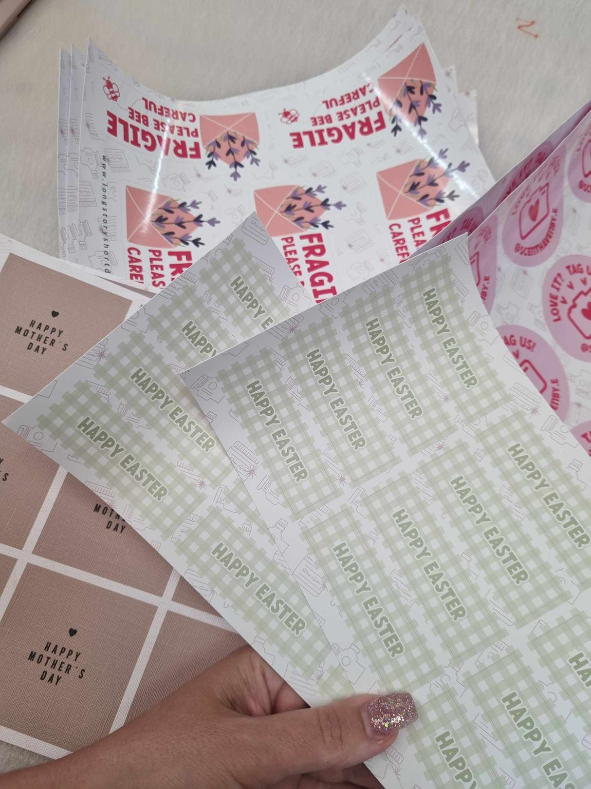 Gingham Collection - Easter - Design One - SLIM