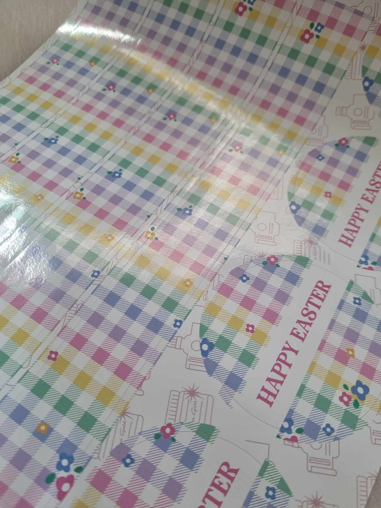 Gingham Collection - Easter - Design Three - TRAVEL TIN SET