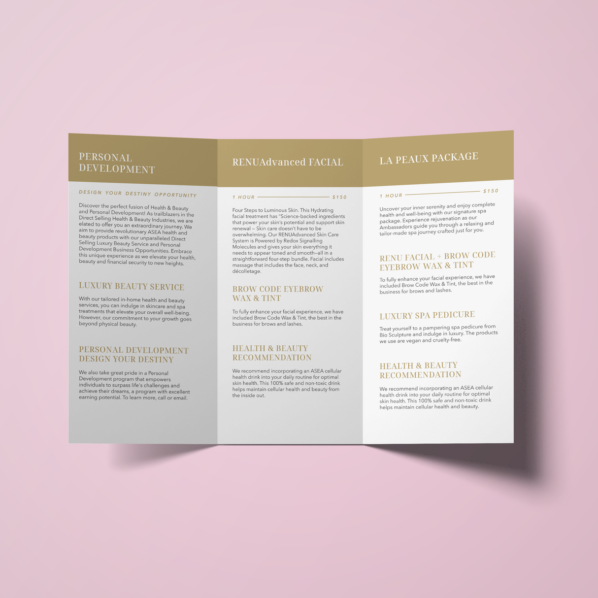 Tri-Fold Brochure