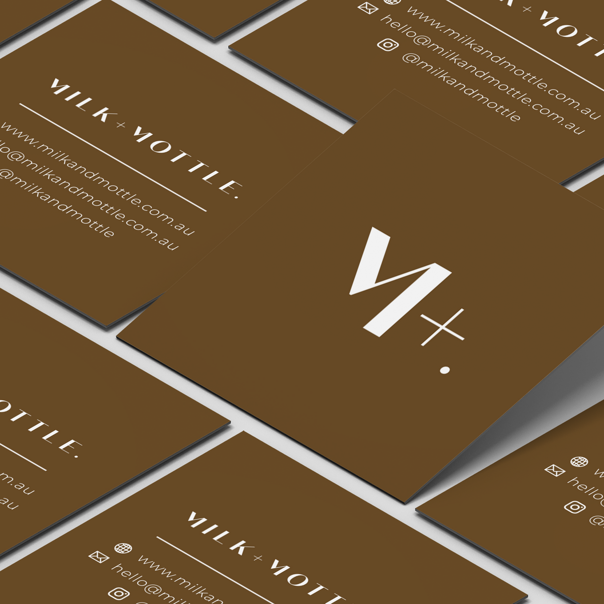 Square Business Cards (350gsm Coated Artboard)