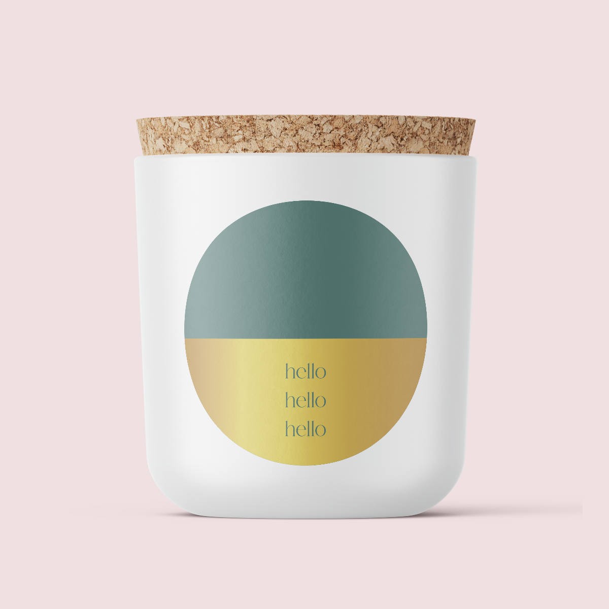 Minimalist Collection Just Because Range - HELLO - ROUND - FOIL