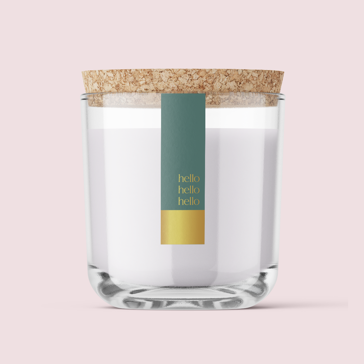 Minimalist Collection Just Because Range - HELLO - SLIM label - Foil