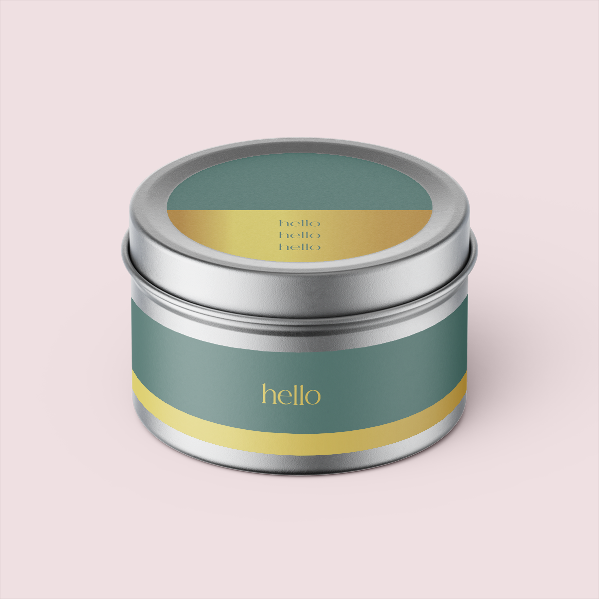 Minimalist Collection Just Because Range - HELLO - Travel Tin Set - Foil