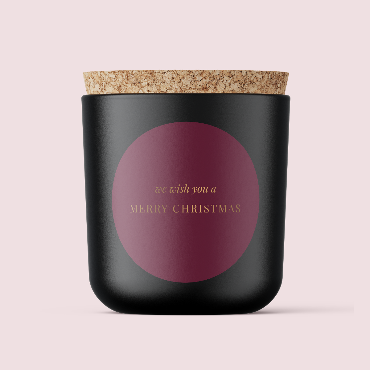 Minimalist Collection Christmas - DESIGN ONE - ROUND - FOIL