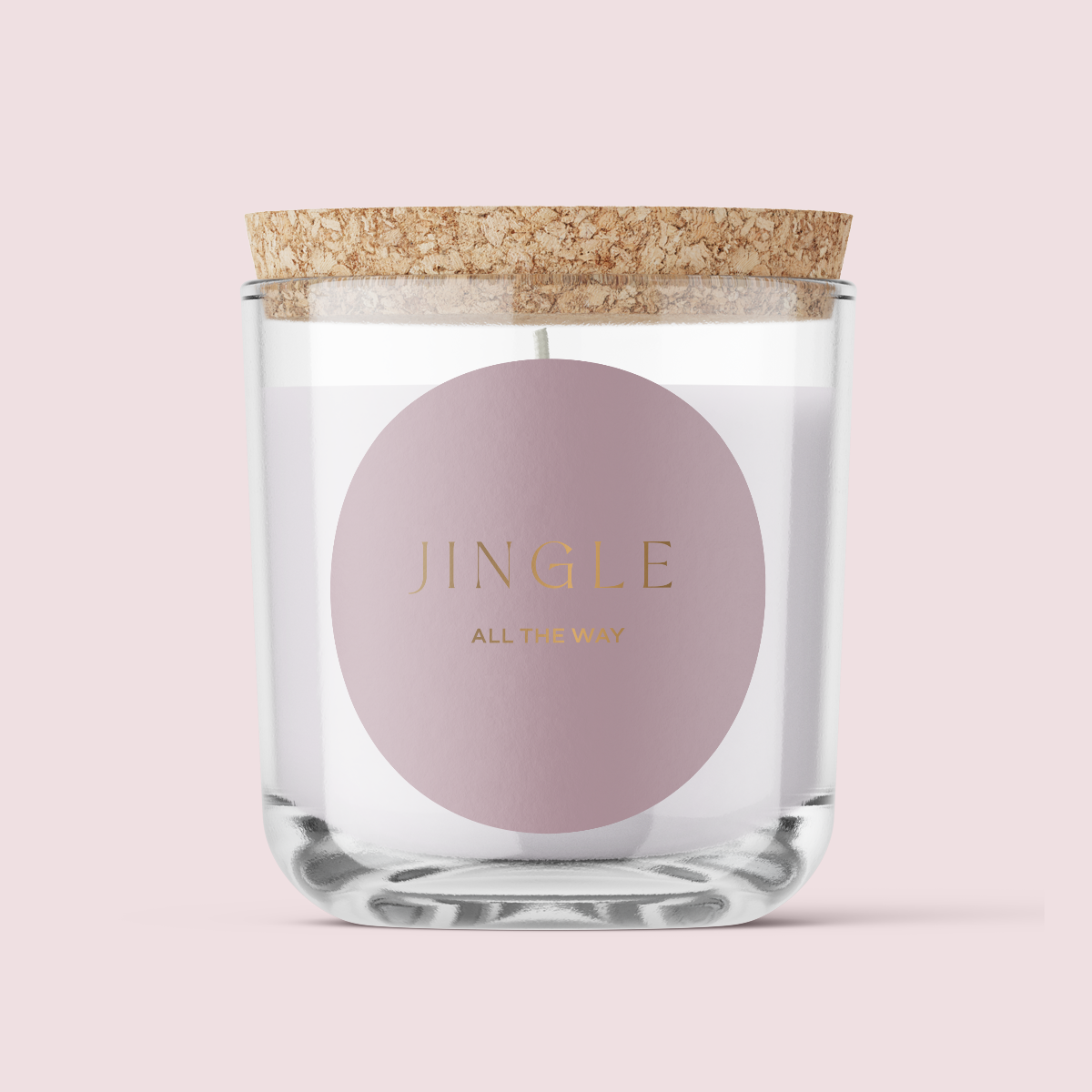 Minimalist Collection Christmas - DESIGN THREE - ROUND - FOIL