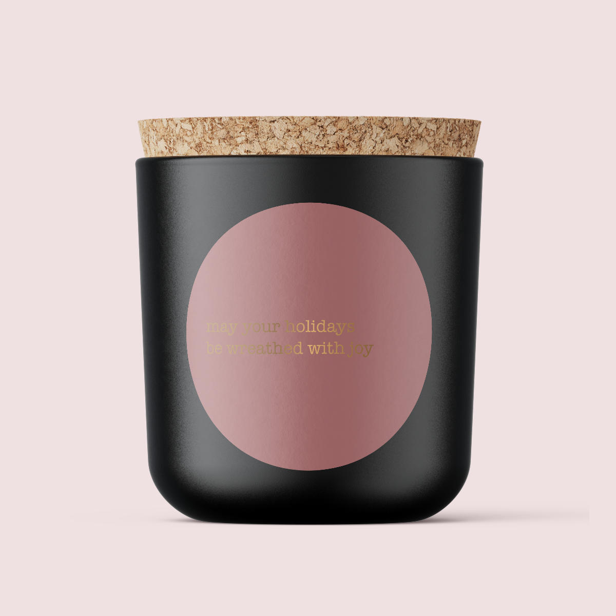 Minimalist Collection Christmas - DESIGN FOUR - ROUND - FOIL