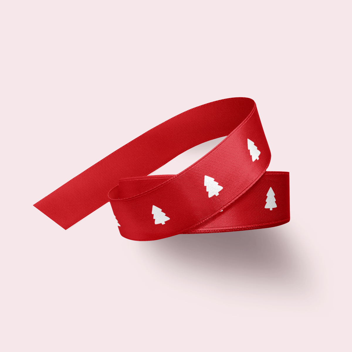 Christmas Premade Ribbon Red x 25 meters