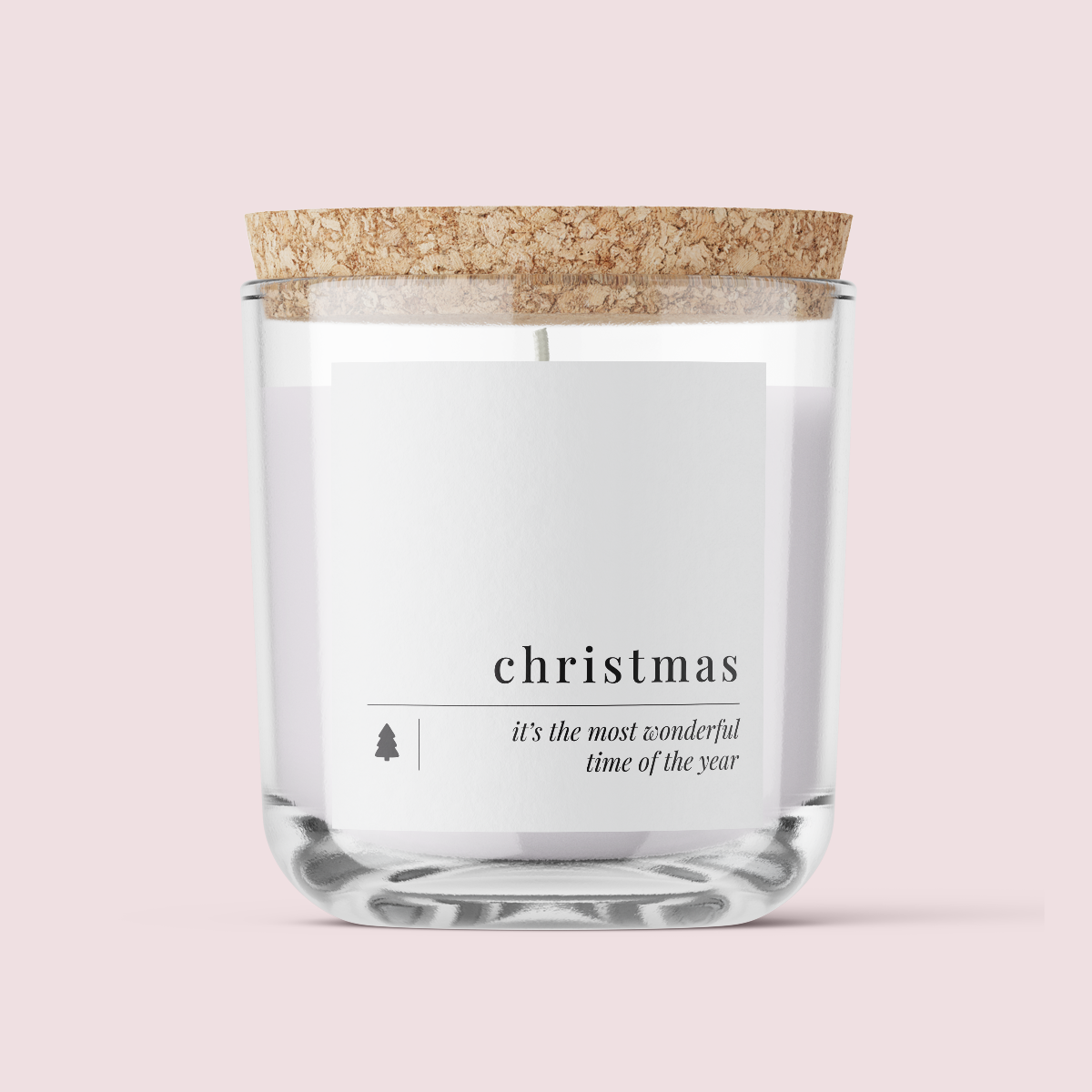 The Minimalist Collection Christmas - DESIGN NINE - SQUARE - TEXTURED