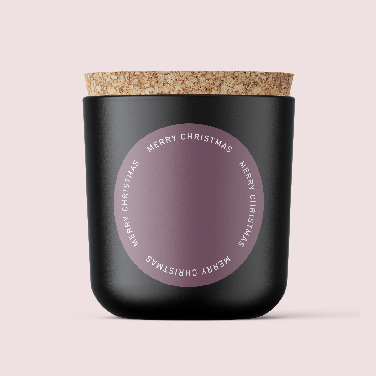 The Minimalist Collection Christmas - DESIGN TWO - ROUND - TEXTURED