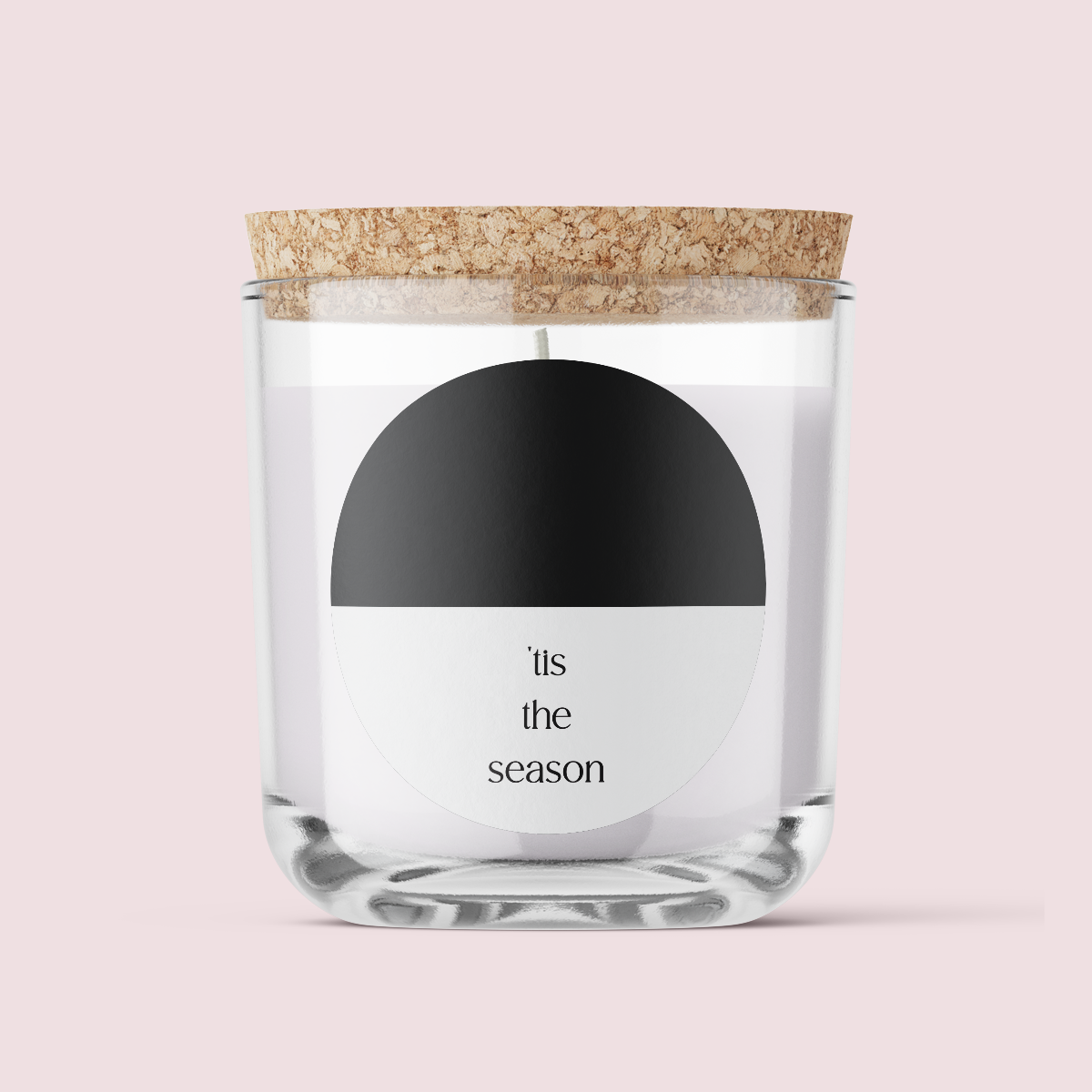 The Minimalist Collection Christmas - DESIGN TEN - ROUND - TEXTURED