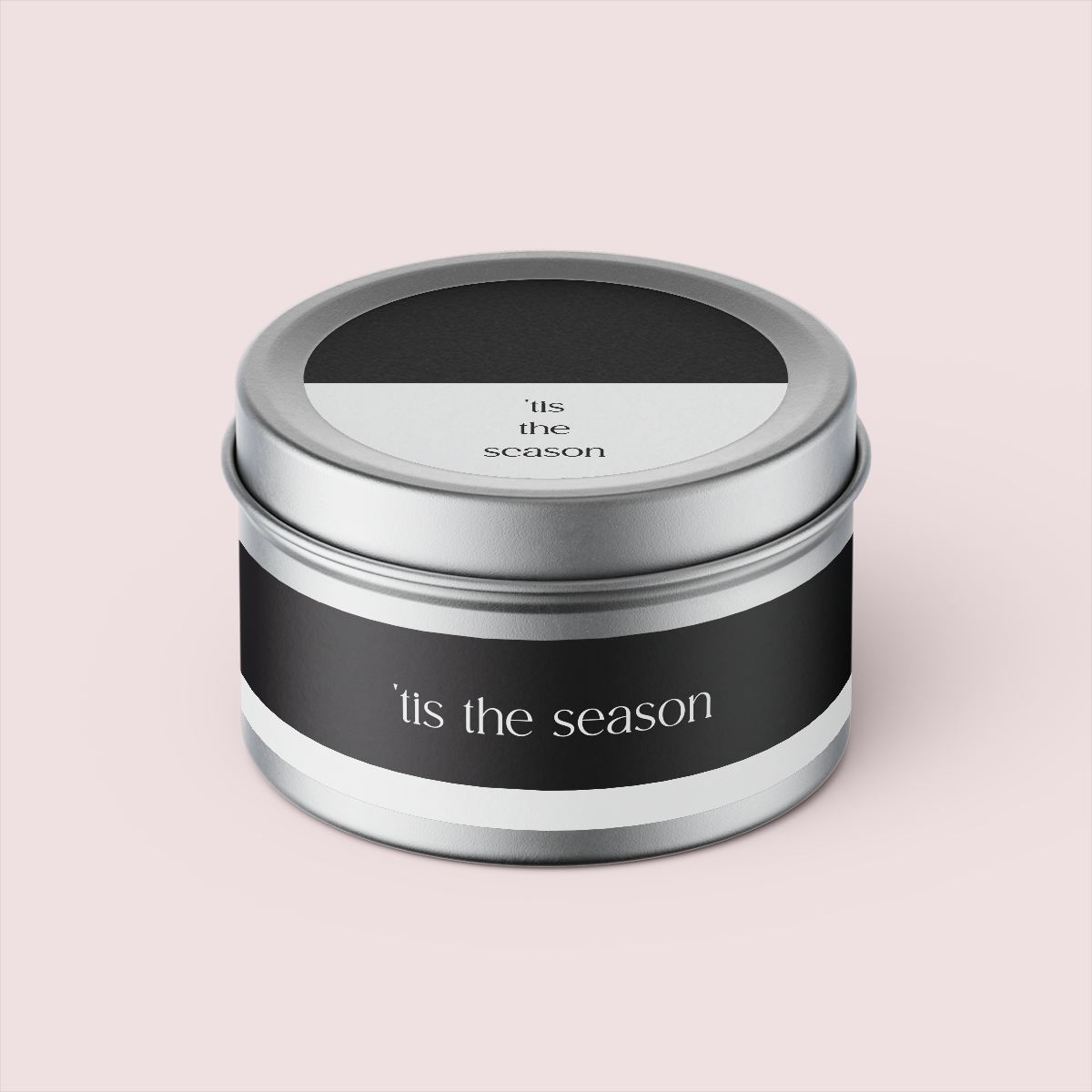 Minimalist Collection Christmas - Travel Tin Set - Design TEN - Matte/Gloss