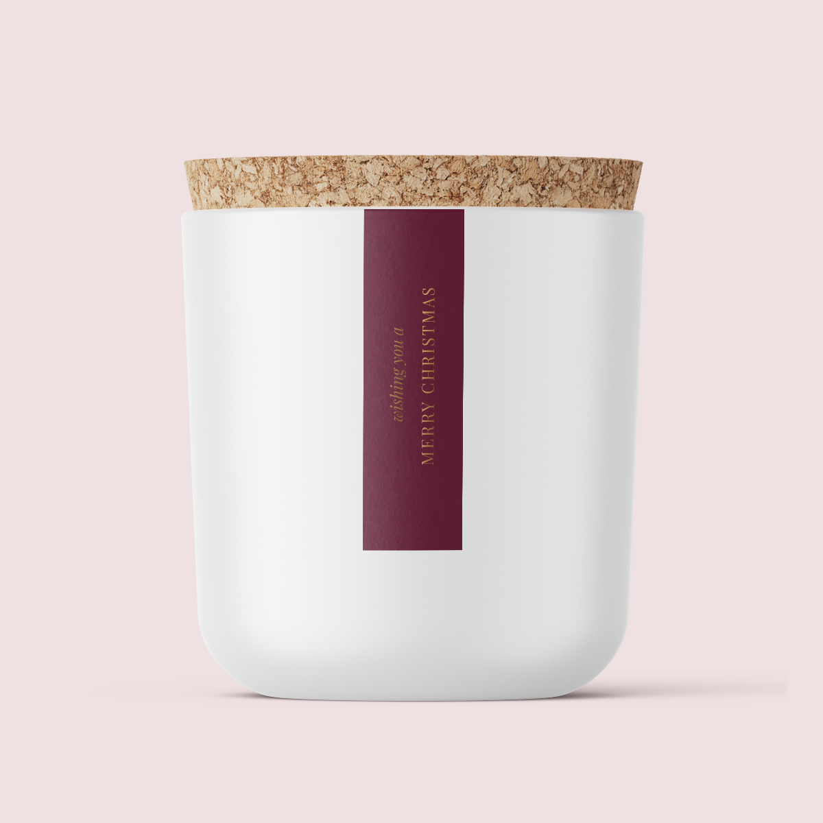 Minimalist Collection Christmas - Design One- SLIM label - Foil