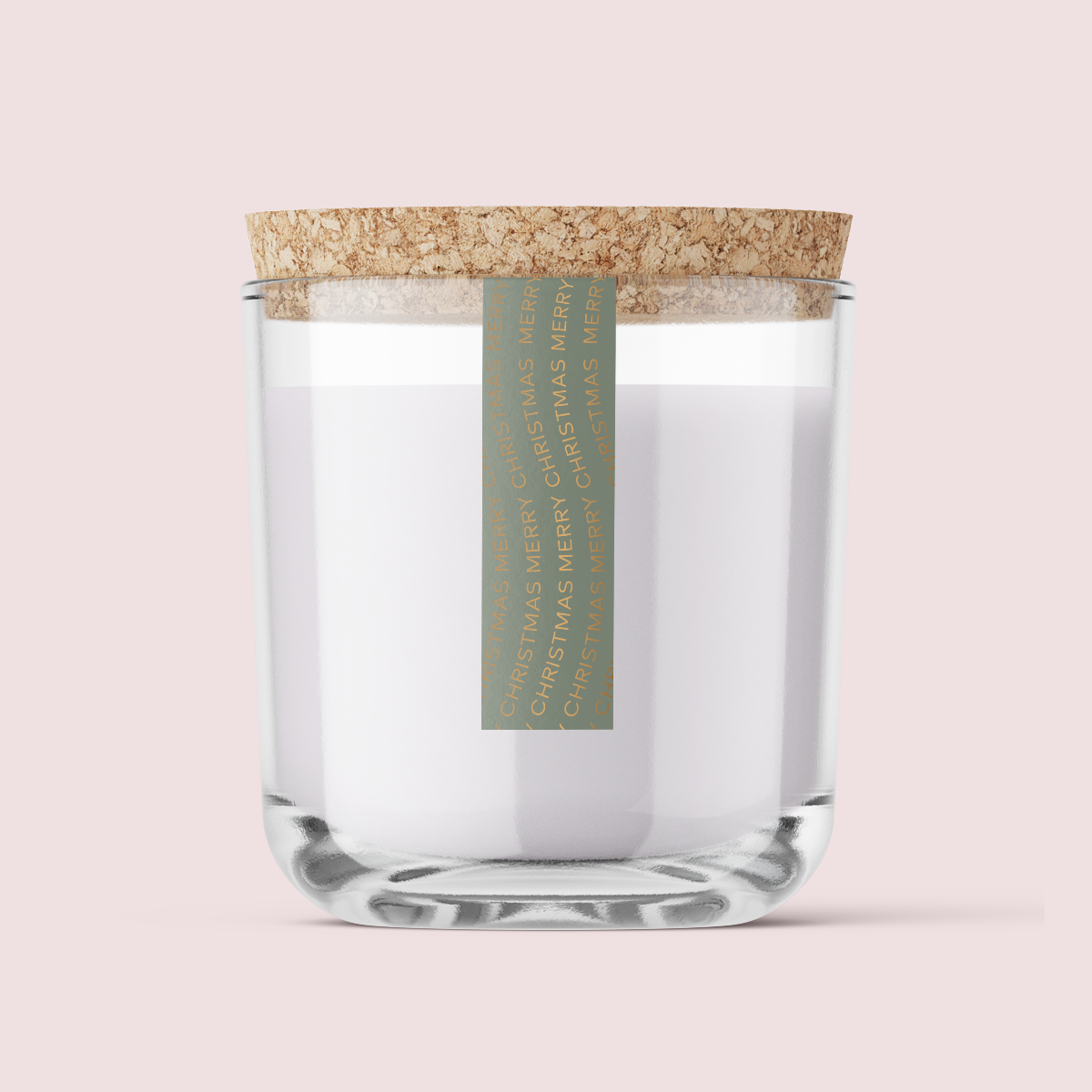 Minimalist Collection Christmas - Design FIVE - SLIM label - Foil