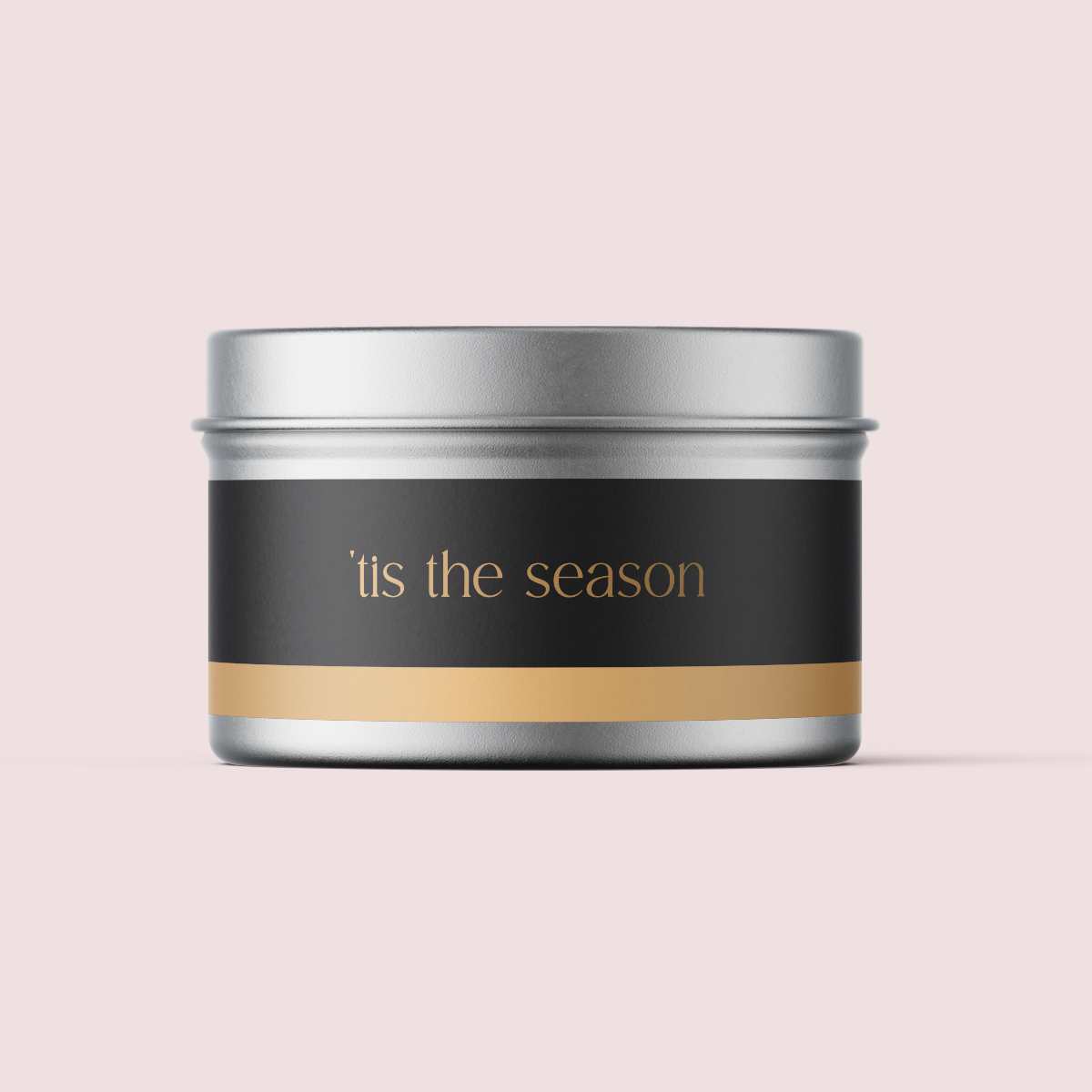 Minimalist Collection Christmas - Design TEN - Travel Tin Wrap - FOIL