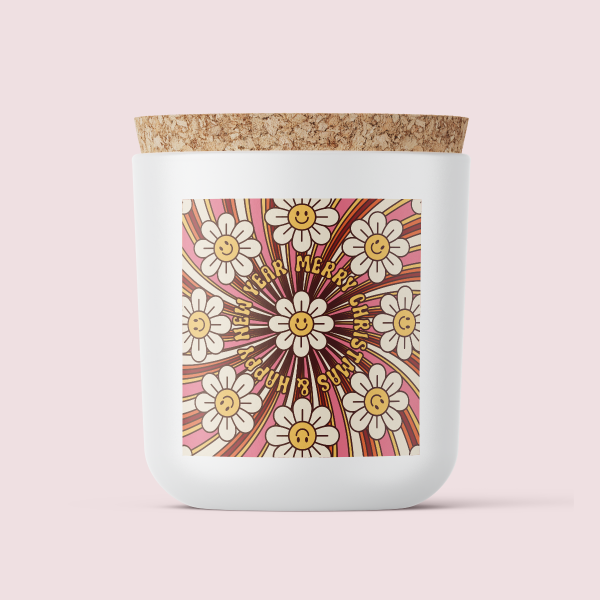 Matte/Gloss Christmas Retro Collection - Design Two SQUARE