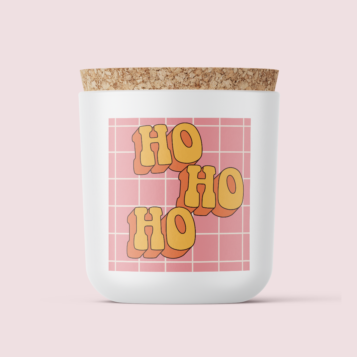 Matte/Gloss Christmas Retro Collection - Design Seven SQUARE