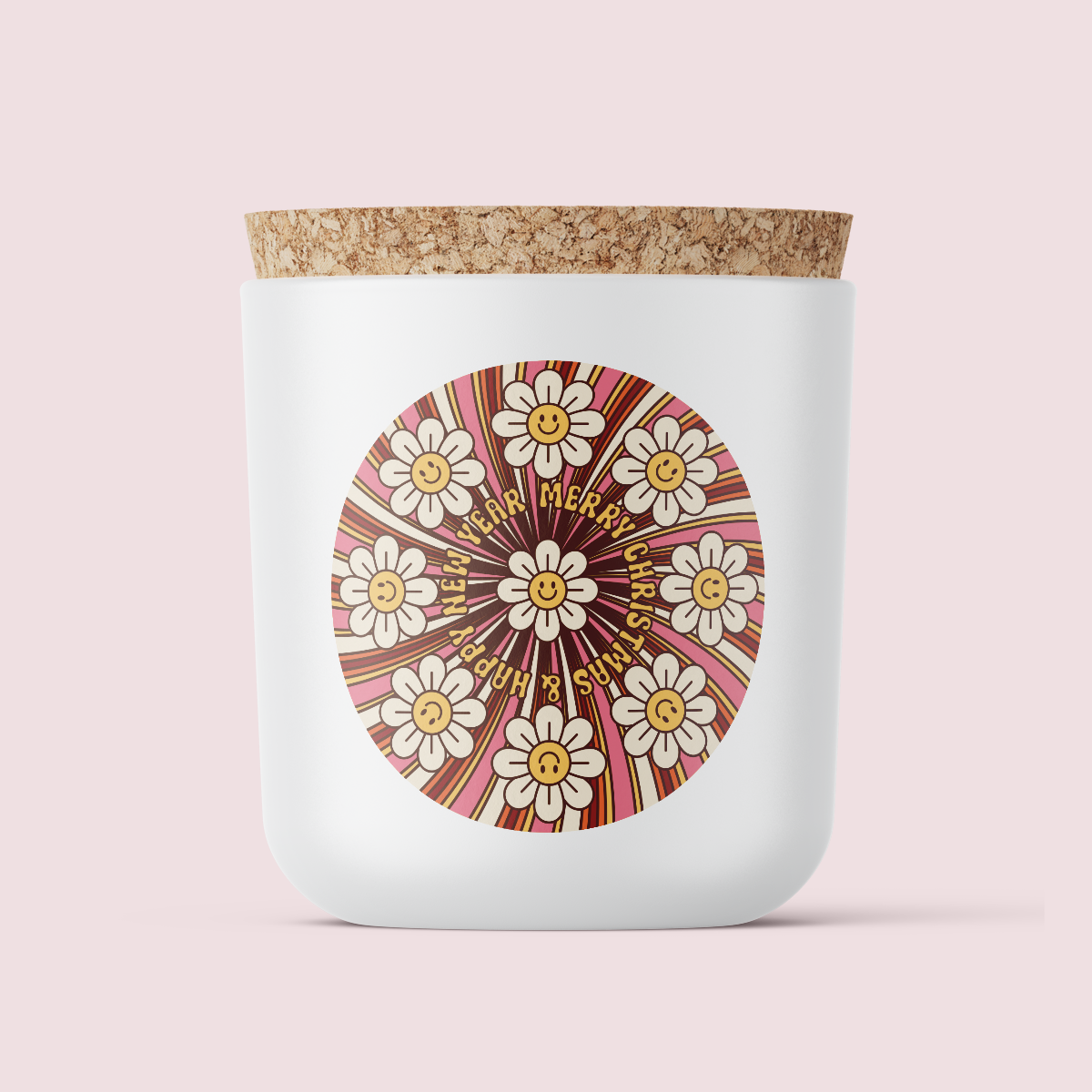 Matte/Gloss Christmas Retro Collection Design TWO ROUND