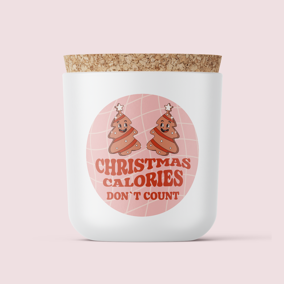 Matte/Gloss Christmas Retro Collection Design THREE ROUND