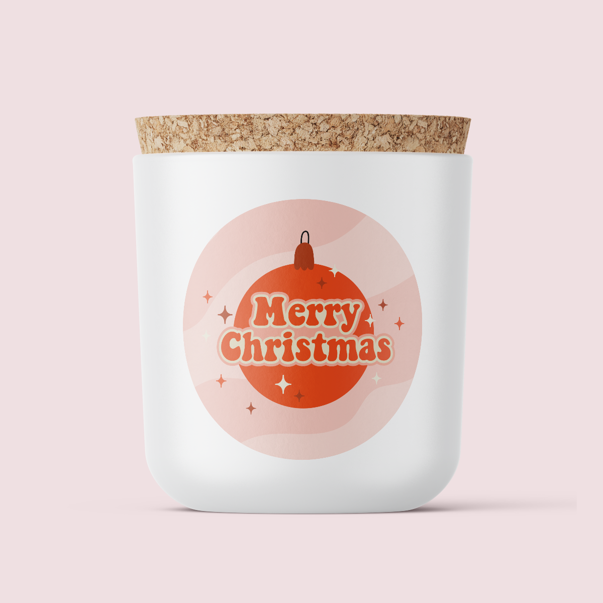 Matte/Gloss Christmas Retro Collection Design EIGHT ROUND