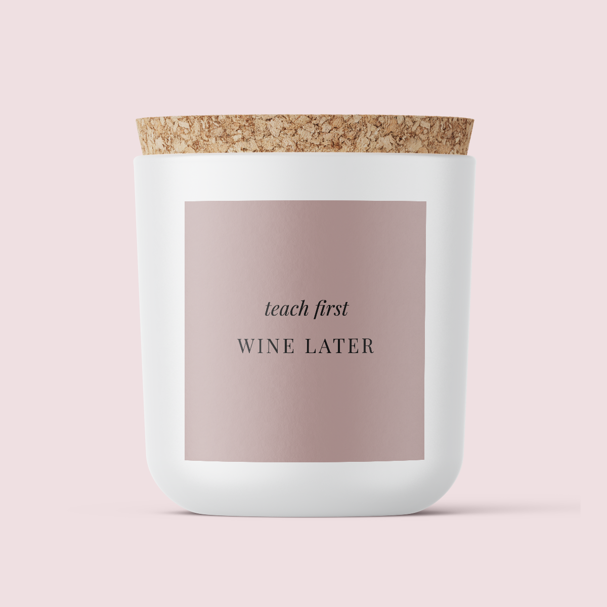 The Minimalist Collection Teachers Appreciation - DESIGN ONE - SQUARE - Matte/Gloss