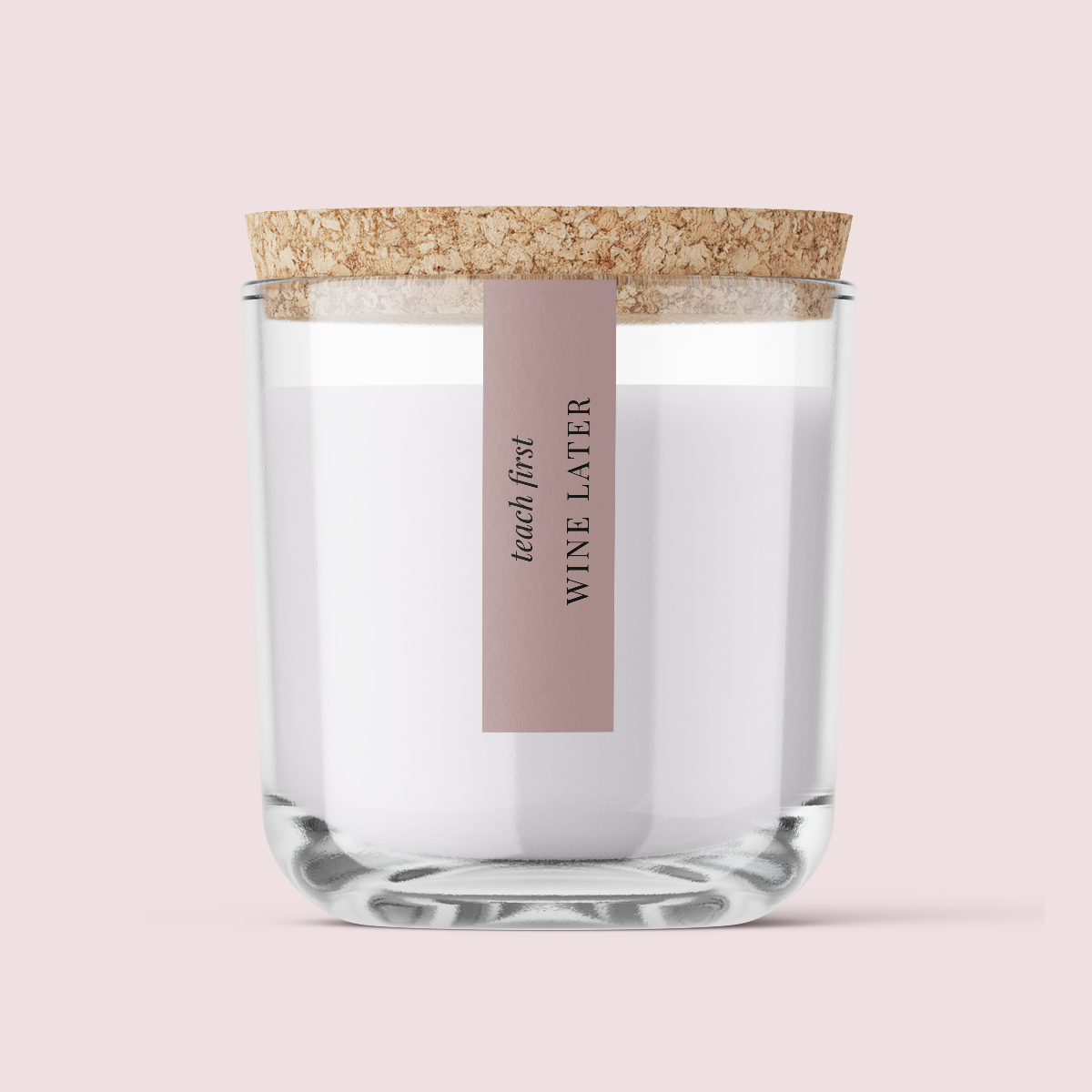 Minimalist Collection Teachers Appreciation - Design ONE - SLIM label - Matte/Gloss