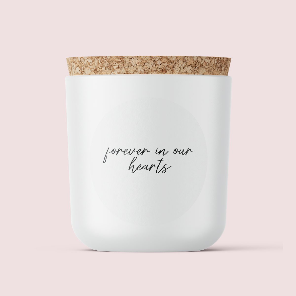 In Remembrance Range Vinyl Label Pack Design FOUR Round Textured