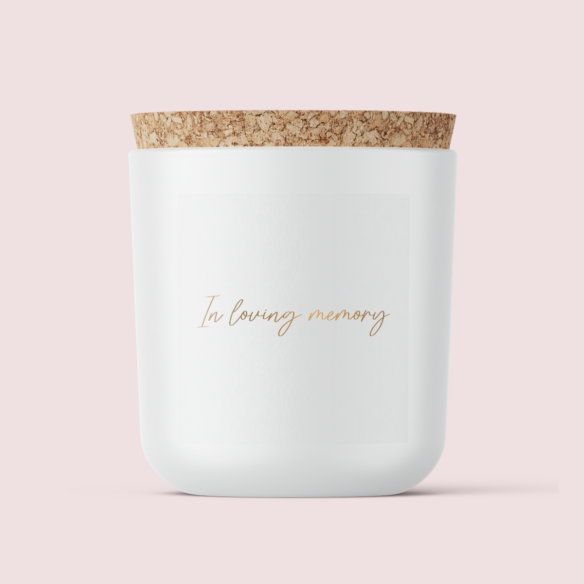 In Remembrance Range Vinyl Label Pack Design ONE Square Foil