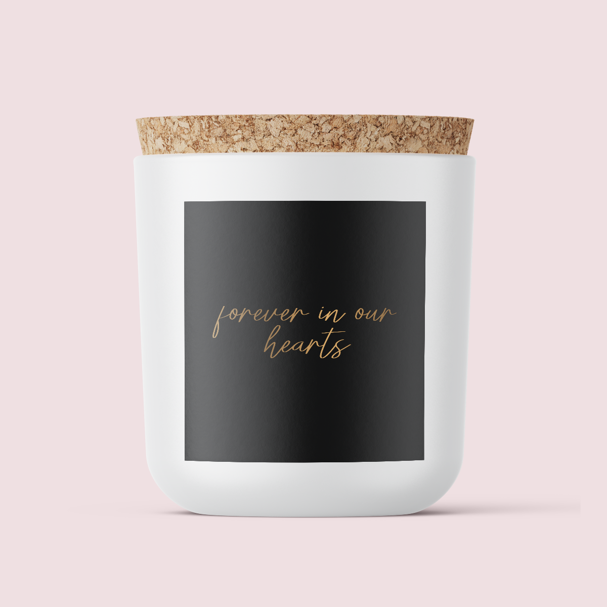 In Remembrance Range Vinyl Label Pack Design FOUR Square Foil