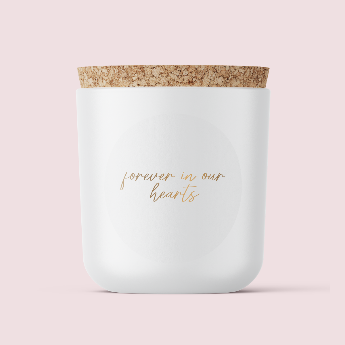 In Remembrance Range Vinyl Label Pack Design FOUR Round Foil