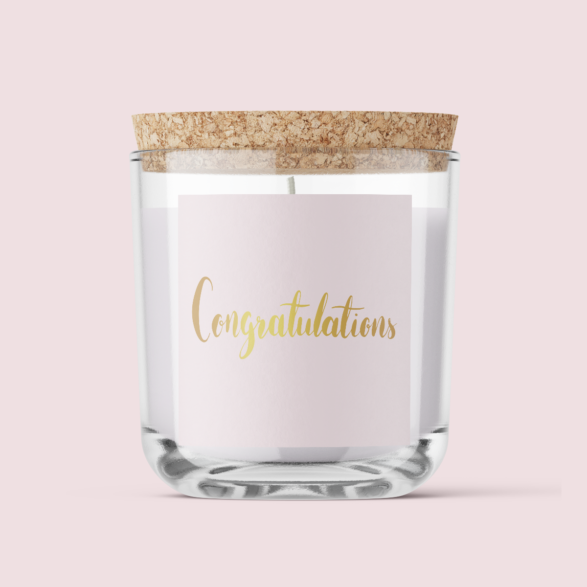 Congratulations Label Pack - Design FOUR - ROUND - FOIL