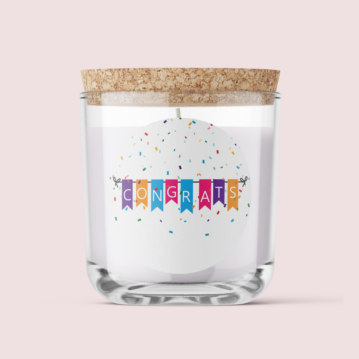 Congratulations Label Pack - Design NINE - ROUND - Matte/Gloss