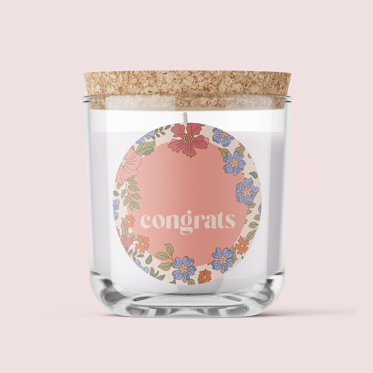 Congratulations Label Pack - Design TEN - ROUND - Matte/Gloss