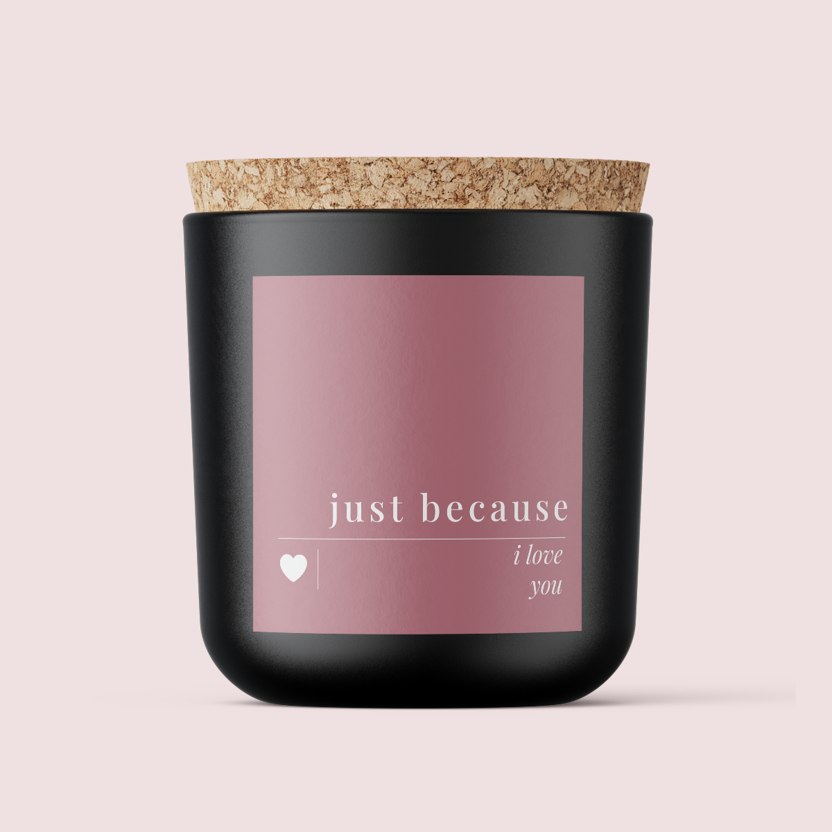 The Minimalist Collection Just Because Range - JUST BECAUSE - SQUARE - TEXTURED