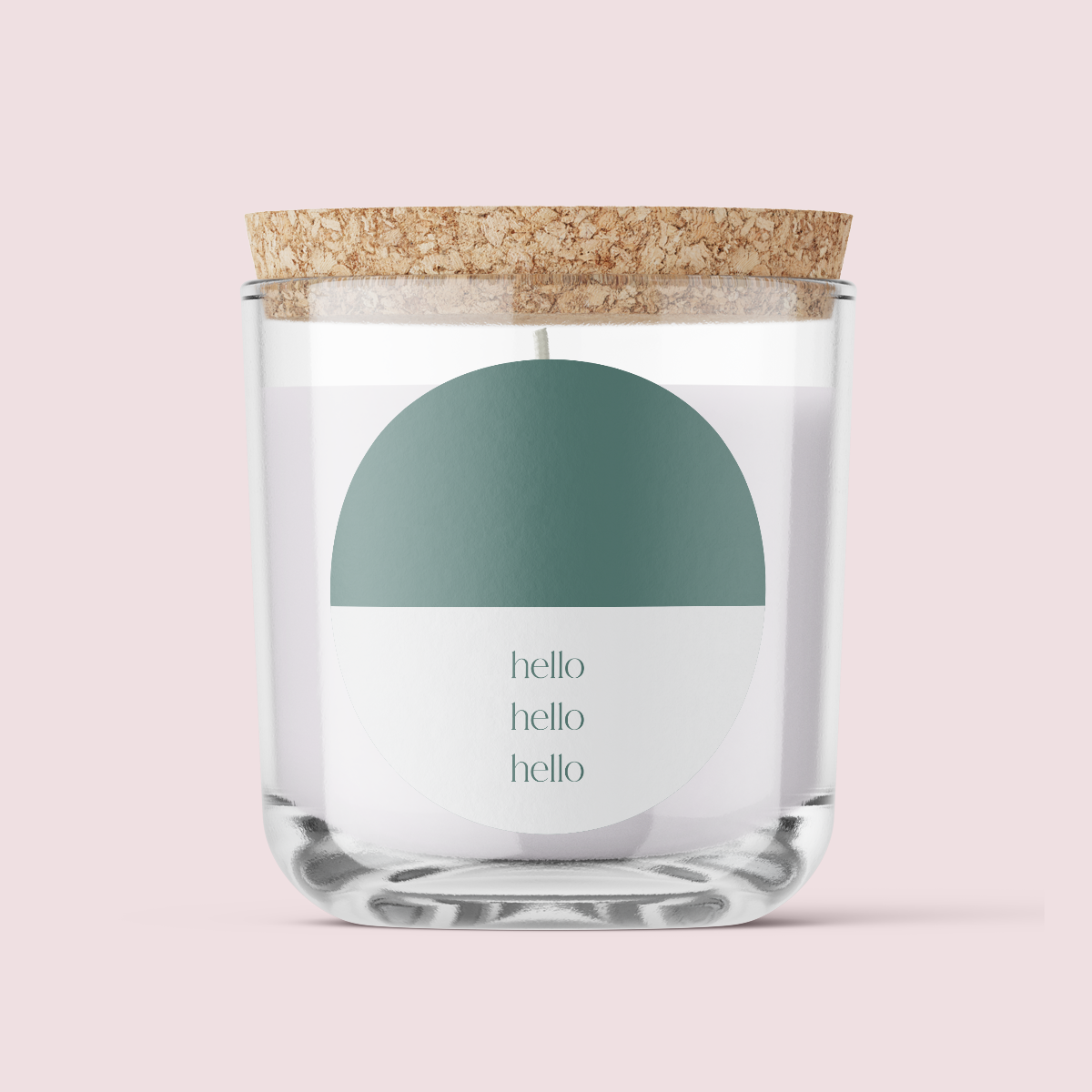 The Minimalist Collection JUST BECAUSE RANGE - HELLO - Round - Matte/Gloss