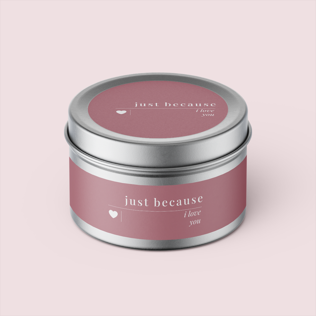 The Minimalist Collection - Just Because Range - JUST BECAUSE - TRAVEL TIN SET - Textured