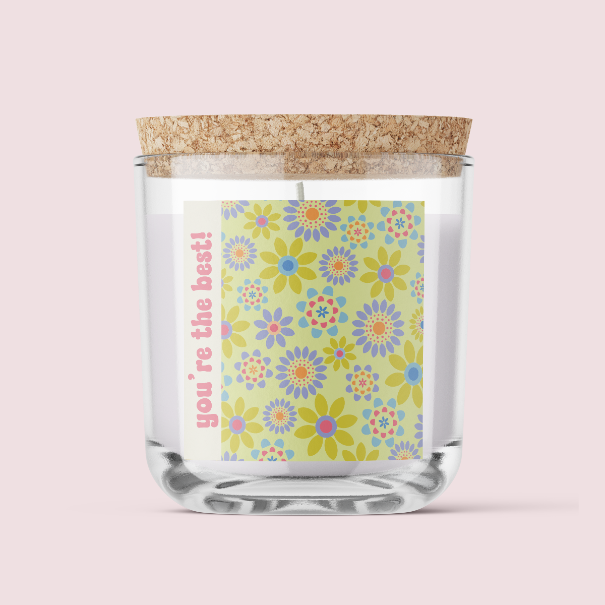 Retro Collection - Greetings edition - YOU'RE THE BEST! - Square Vinyl Label Pack