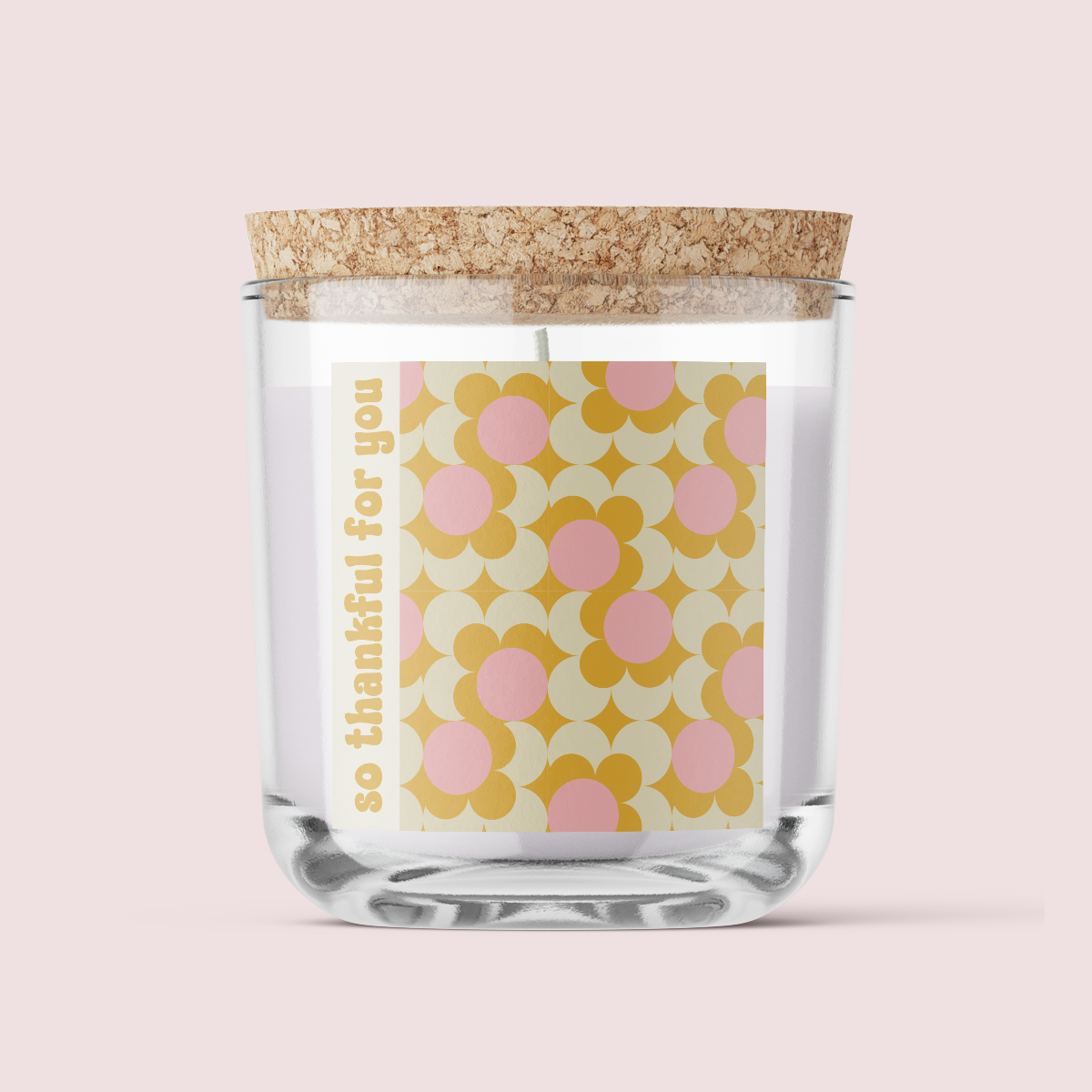 Retro Collection - Greetings edition - SO THANKFUL FOR YOU - Square Vinyl Label Pack