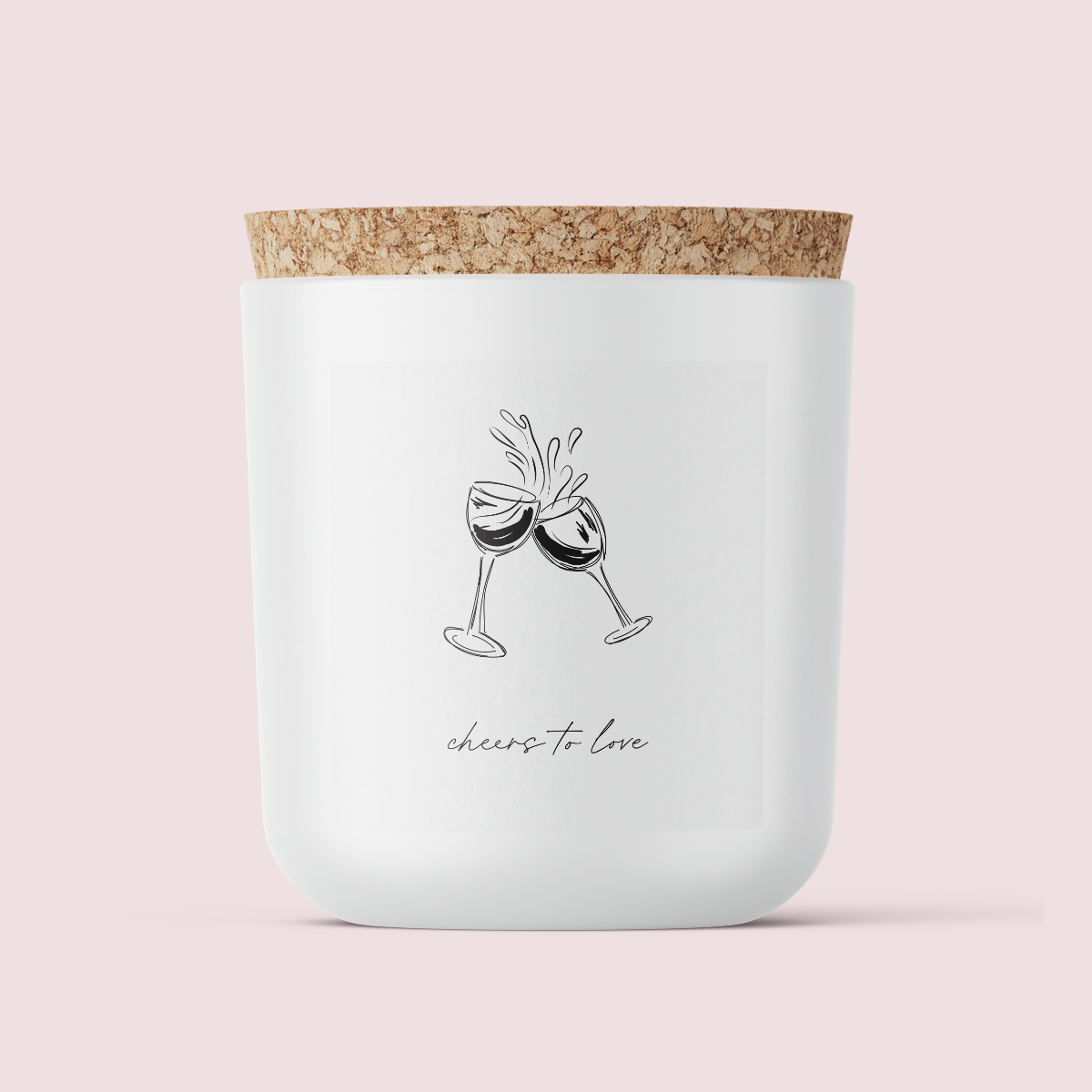 Cheers to Love - SQUARE Vinyl Label Pack