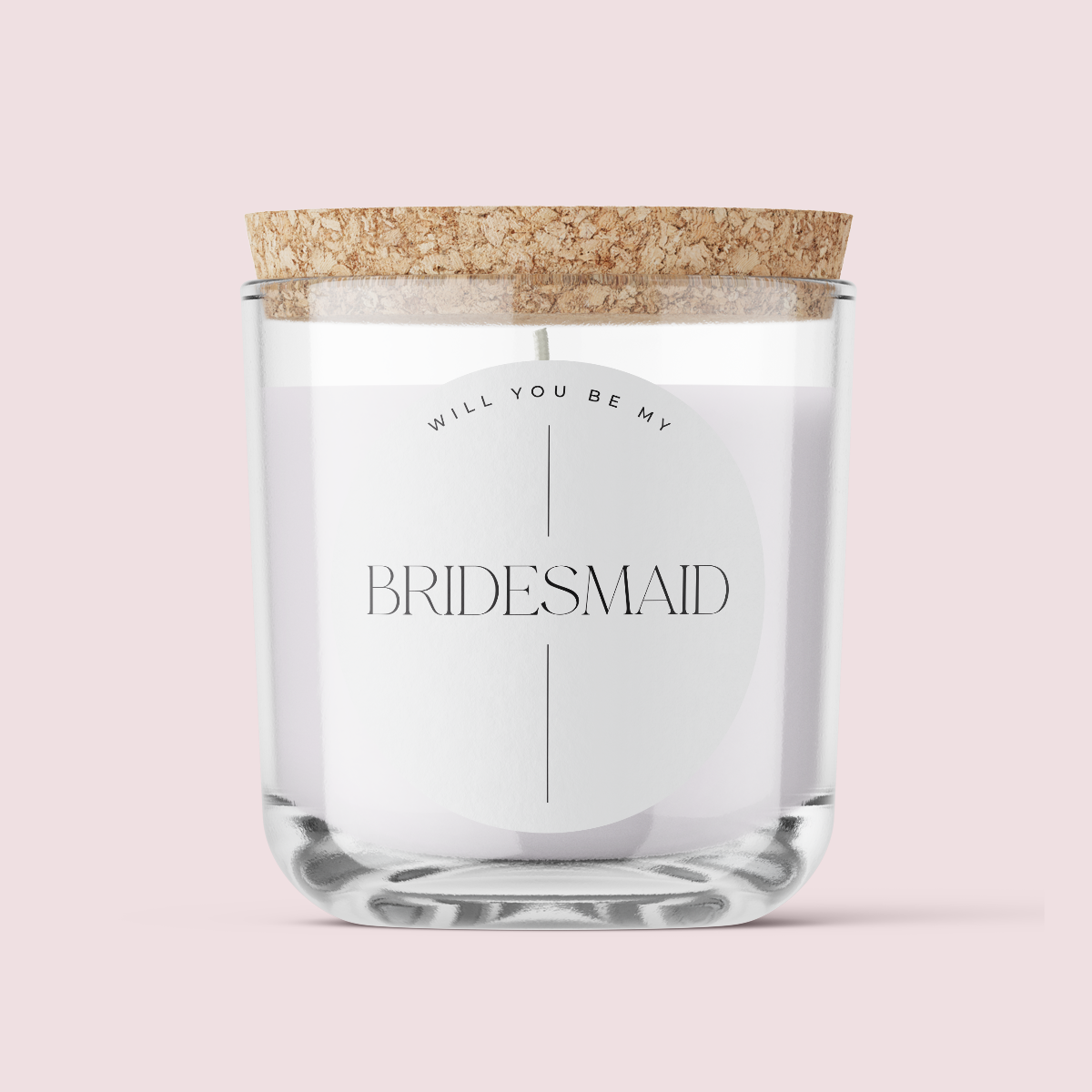 Will You Be My Bridesmaid? - ROUND Vinyl Label Pack