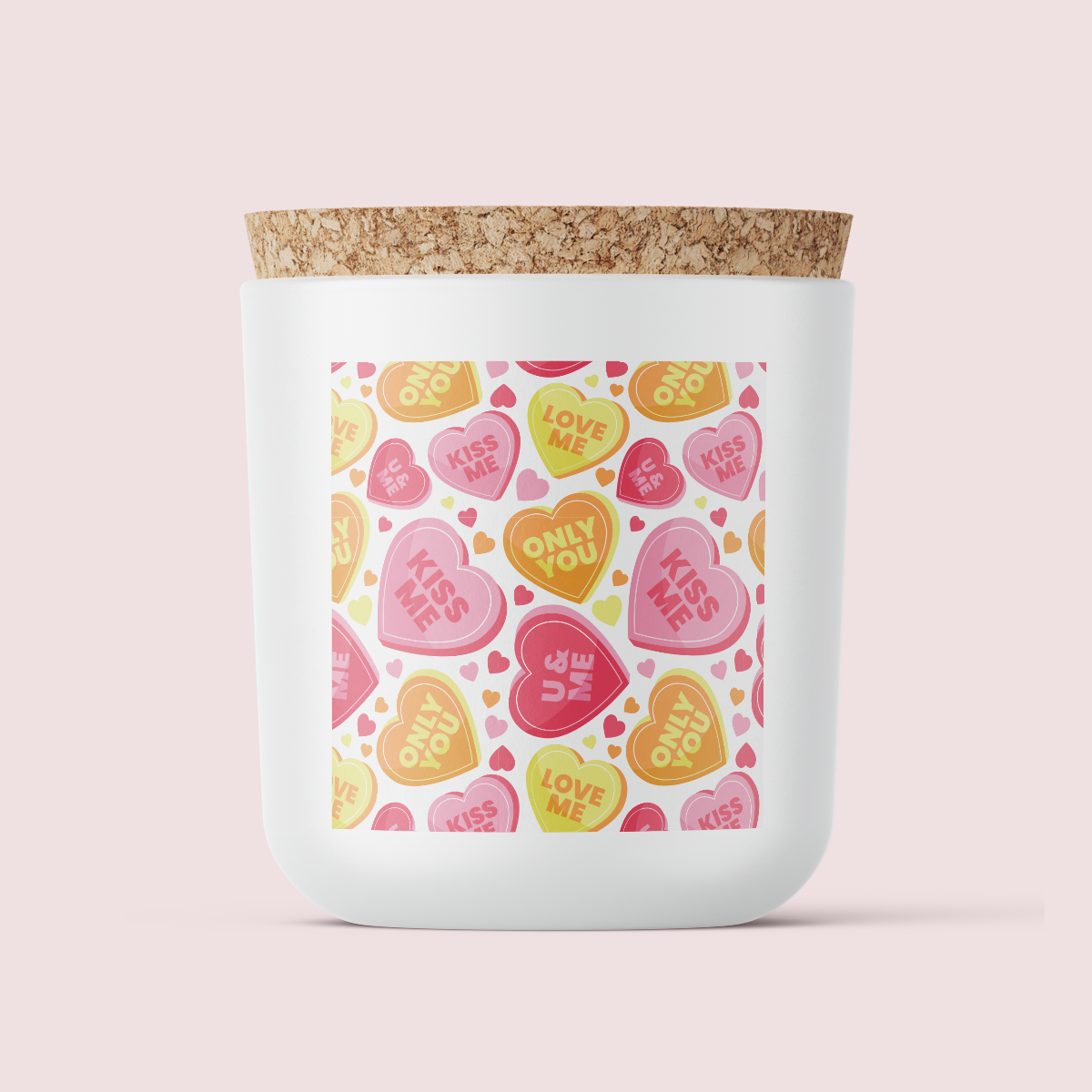 Retro Collection - Love Language Valentines - Design Eight - Square