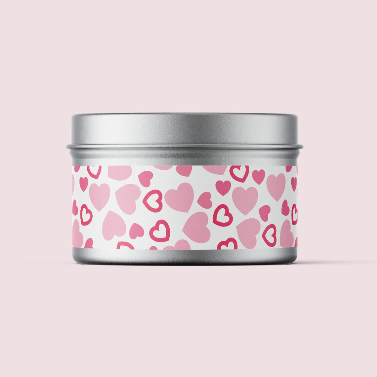 Retro Collection - Love Language Valentines - Design Three - Travel Tin Wrap
