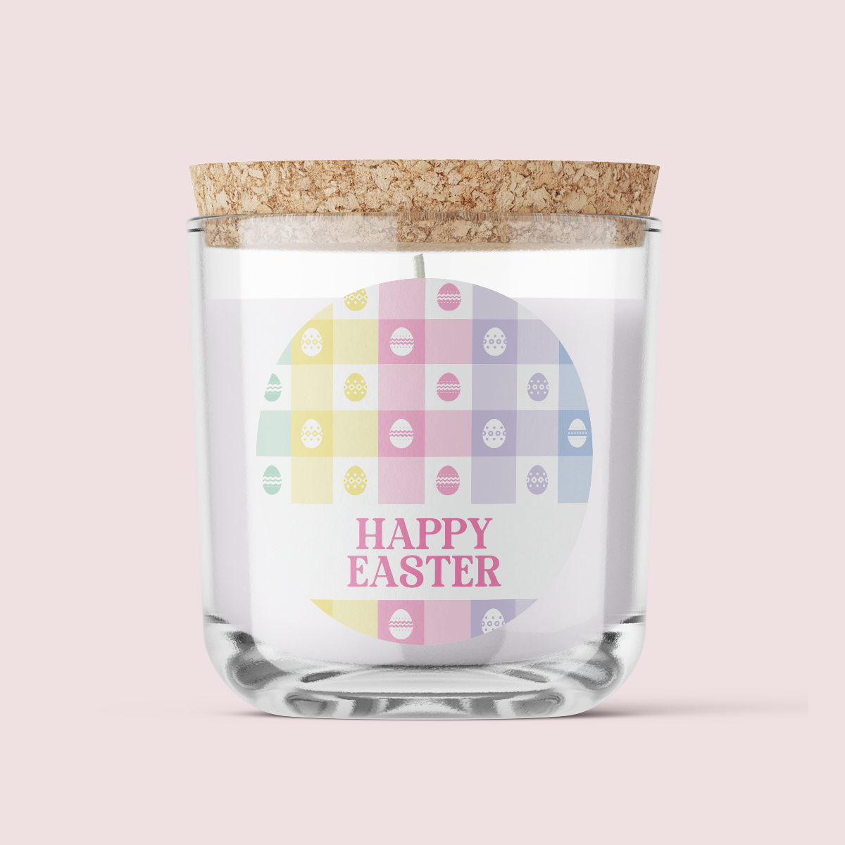 Gingham Collection - Easter - Design Four - ROUND