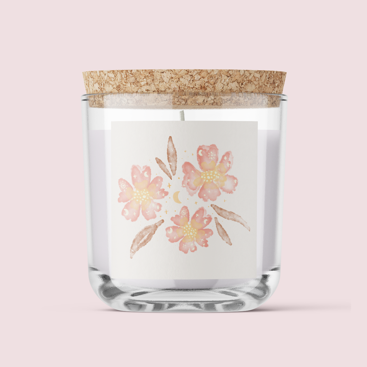 Jess Walker Orange Flowers Just Because Label Pack - SQUARE