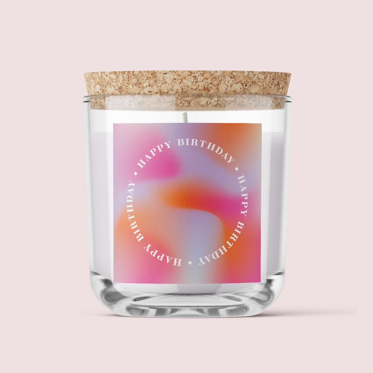 Happy Birthday Label Pack - Design FIVE - SQUARE