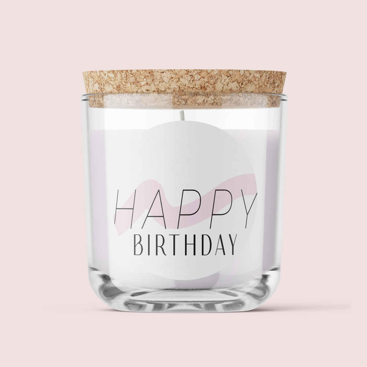 Happy Birthday Label Pack - Design THREE - ROUND