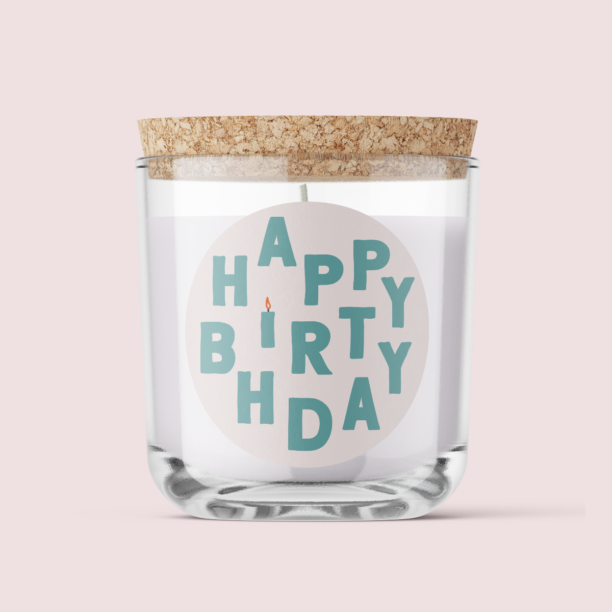Happy Birthday Label Pack - Design ELEVEN - ROUND